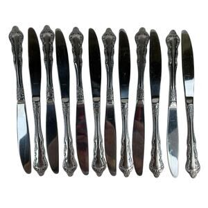 Michael Lloyd 12 Butter Knife Knives Stainless Flatware Stainless Replacement